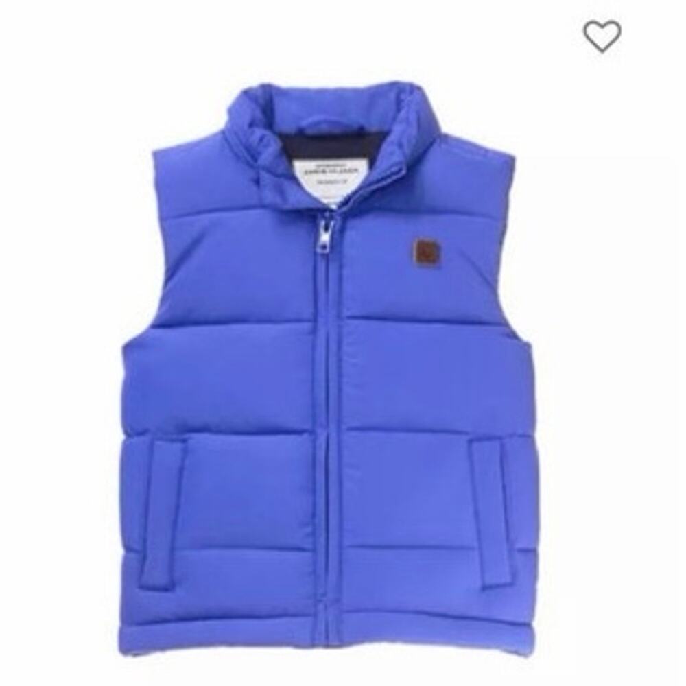 Janie & Jack Baby Puffer Vest - Mountain Manor Style
